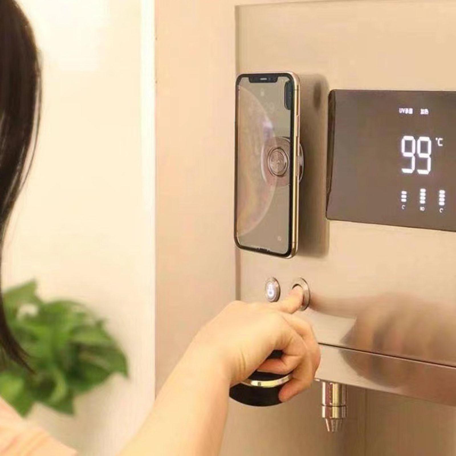 Universal Traceless Sticker Car Phone Holder for Kitchen Gym Desk