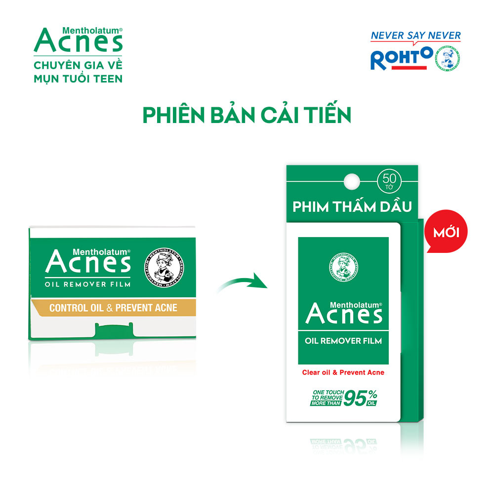 Phim Thấm Dầu Acnes Oil Remover Film (50 Tờ)