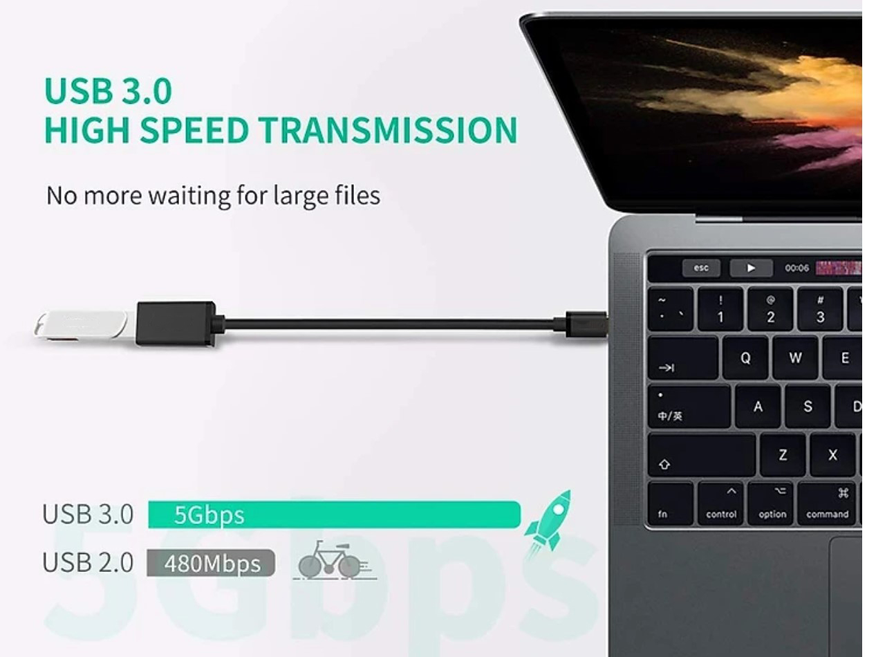 Cáp OTG USB Type C to USB 3.0 30701