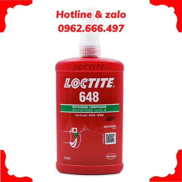 Keo chống xoay loctite 648 250ml