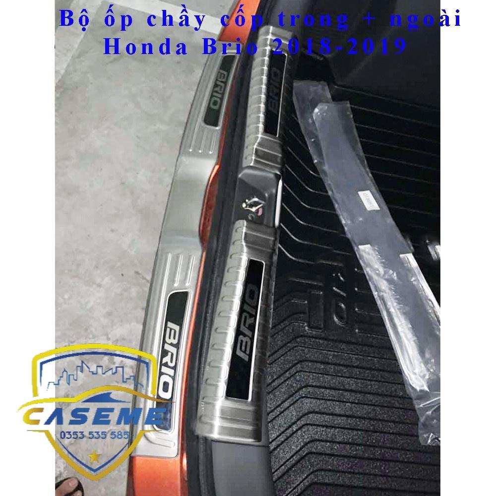 Chống Trầy Cốp Inox HONDA BRIO 2018 2019 2020
