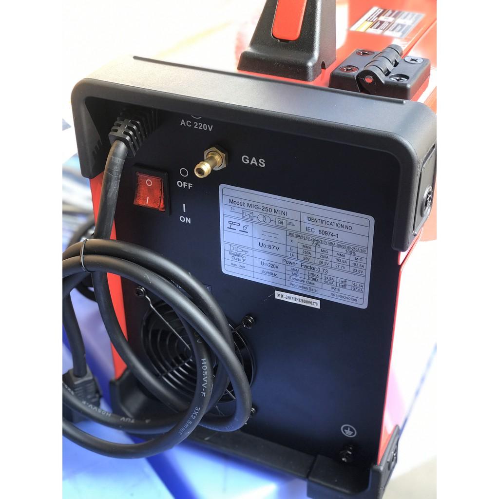 Máy hàn mig mini 250 chuyên cho thợ cơ khí xưởng nhỏ và gia đình