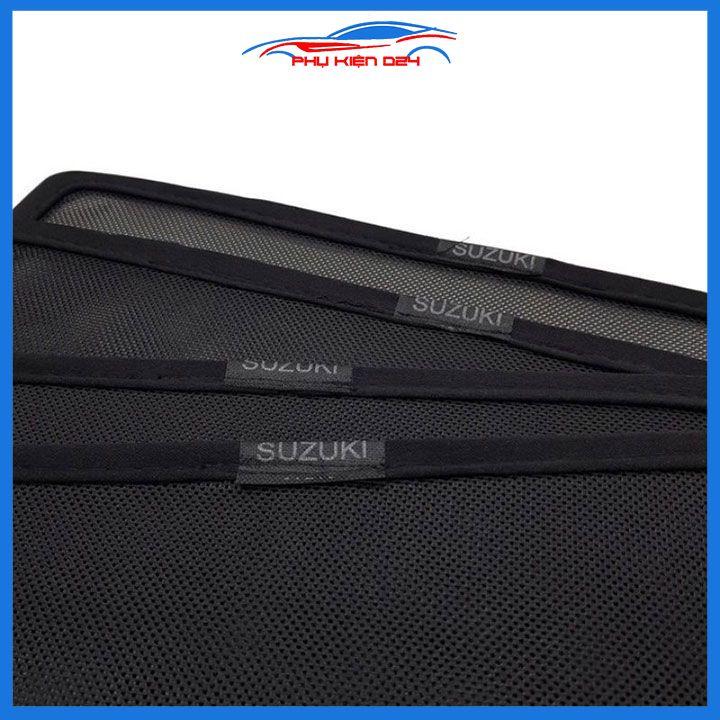 Bộ rèm chắn nắng Suzuki XL7 2020-2021-2022 cố định nam châm thuận tiện