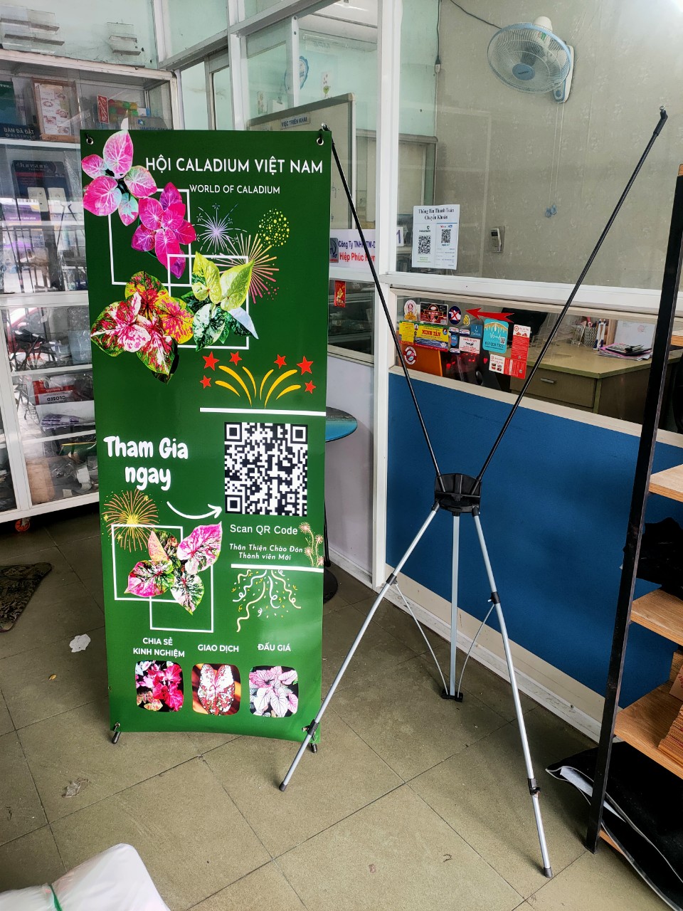 BỘ KHUNG STANDEE CƯỜNG LỰC DÙNG TREO BANNER QUẢNG CÁO