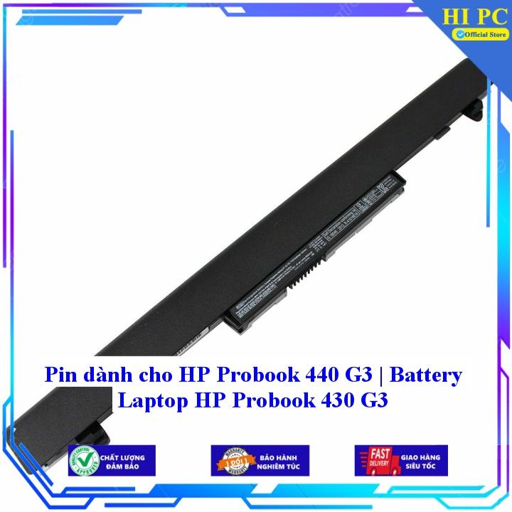 Pin dành cho HP Probook 440 G3 | Battery Laptop HP Probook 430 G3 - Hàng Nhập Khẩu