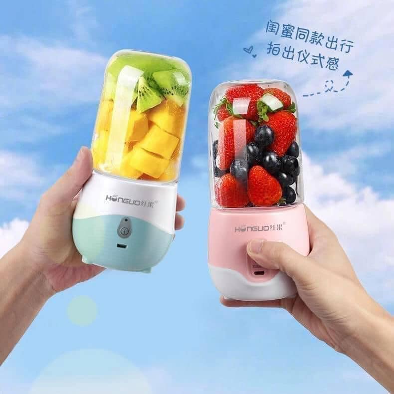 Máy Xay Mini Cầm Tay 300ml Xay Hoa Quả