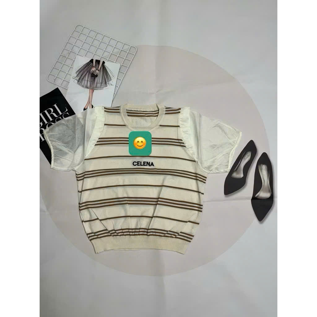 Áo len mongtoghi QC,áo len dệt kim nữ hàng thanh lý mới họa tiết dễ thương size 45-57kg