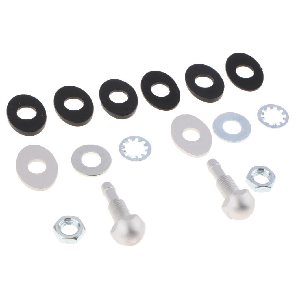 Car Vehicle Windshield Spray Nozzle On Front  Wiper Washer Spray