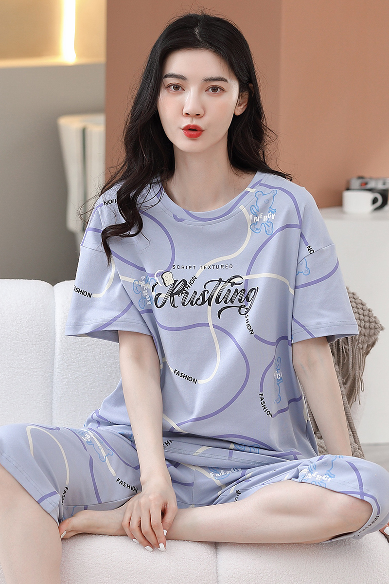 Quần áo mặc nhà cotton 5615