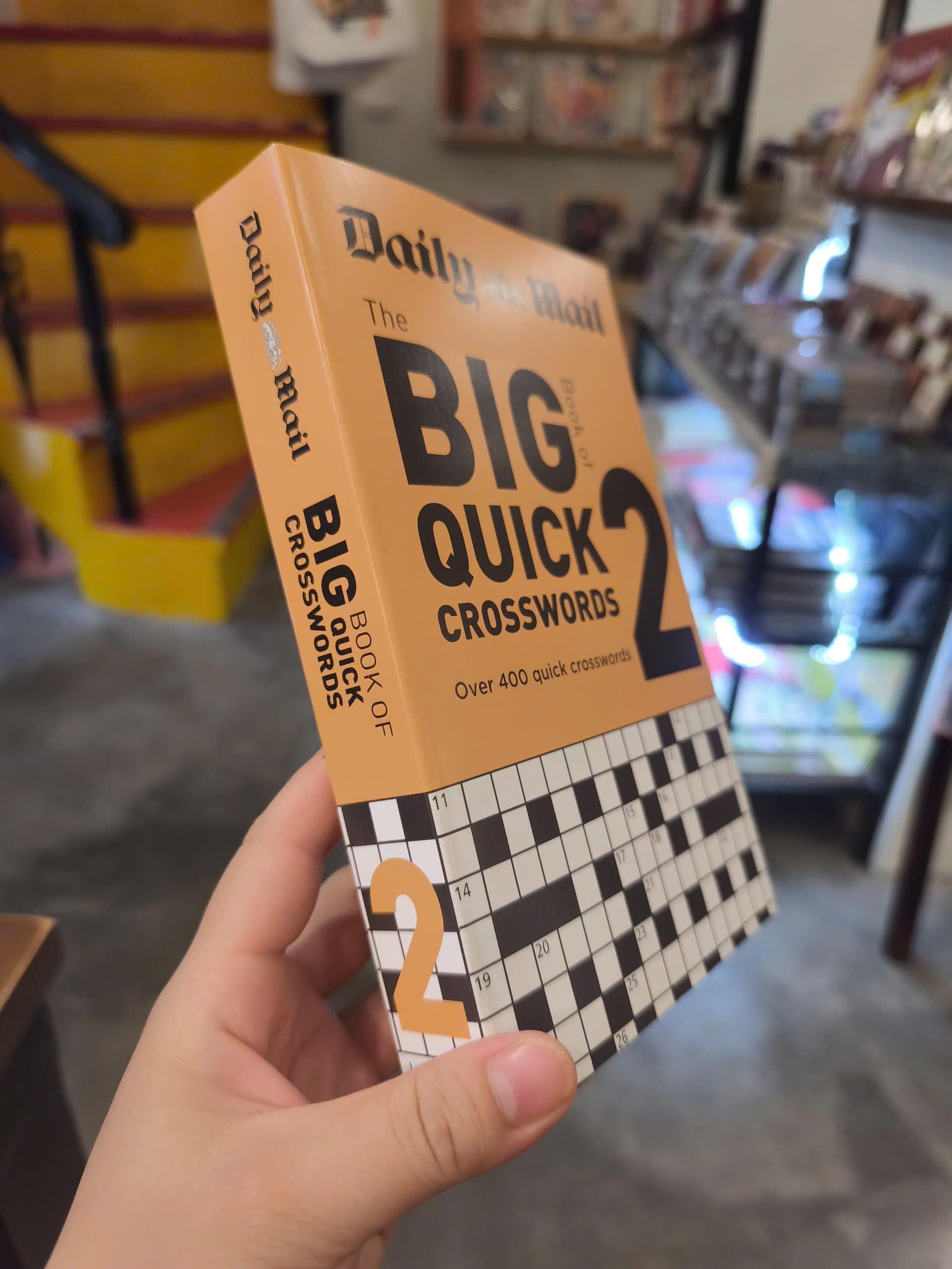 Sách - Big Book of Quick Crosswords 2 | Games / Ngoại văn Nhập khẩu UK / Trò chơi ô chữ giải trí