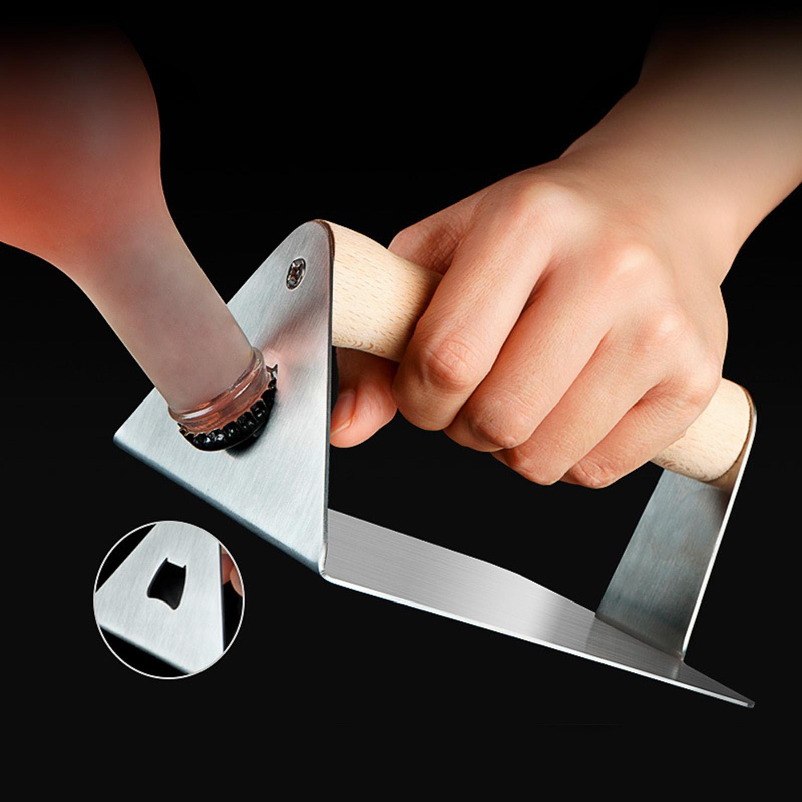 Stainless Steel Burger Press  Heavy Duty for BBQ Outdoor Camping