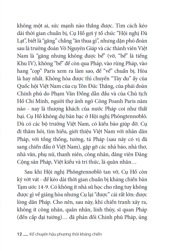 Sách Kể Chuyện Hậu Phương Thời Kháng Chiến