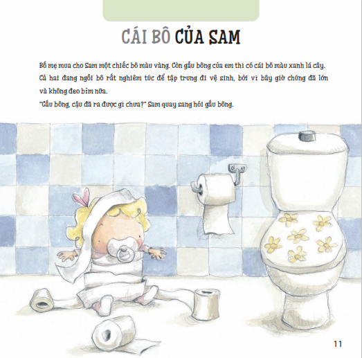 The Gang series - Tạm biệt bỉm xinh - Bé học kĩ năng tự lập