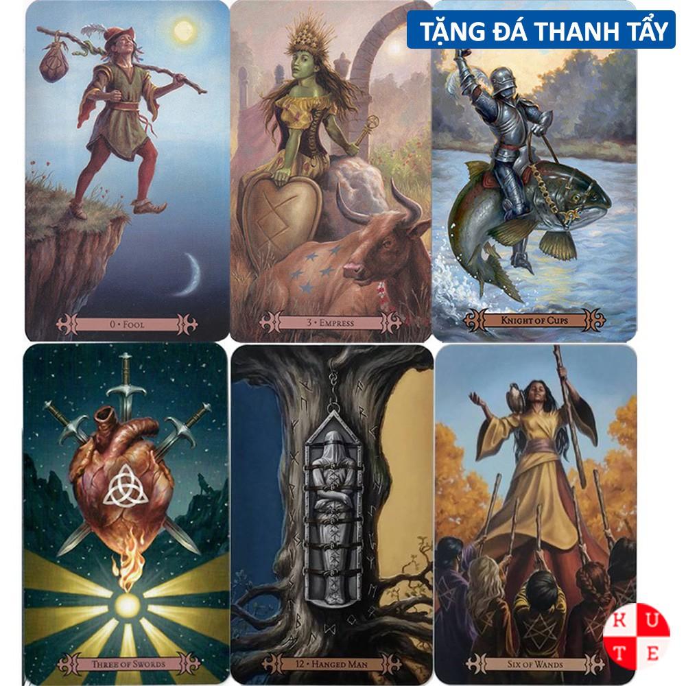 Bài Tarot Spell Casters 78 Lá Bài Tặng Đá Thanh Tẩy