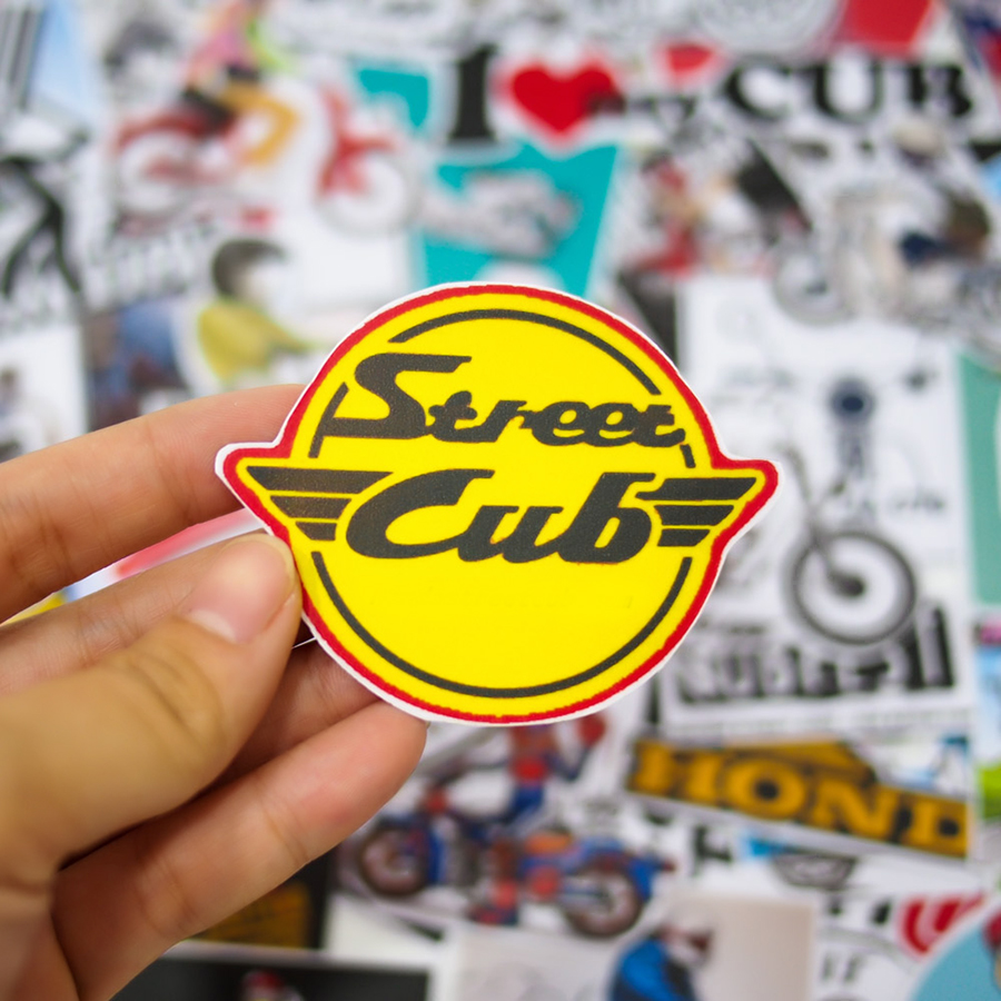 Set 100 Sticker - Super Cub