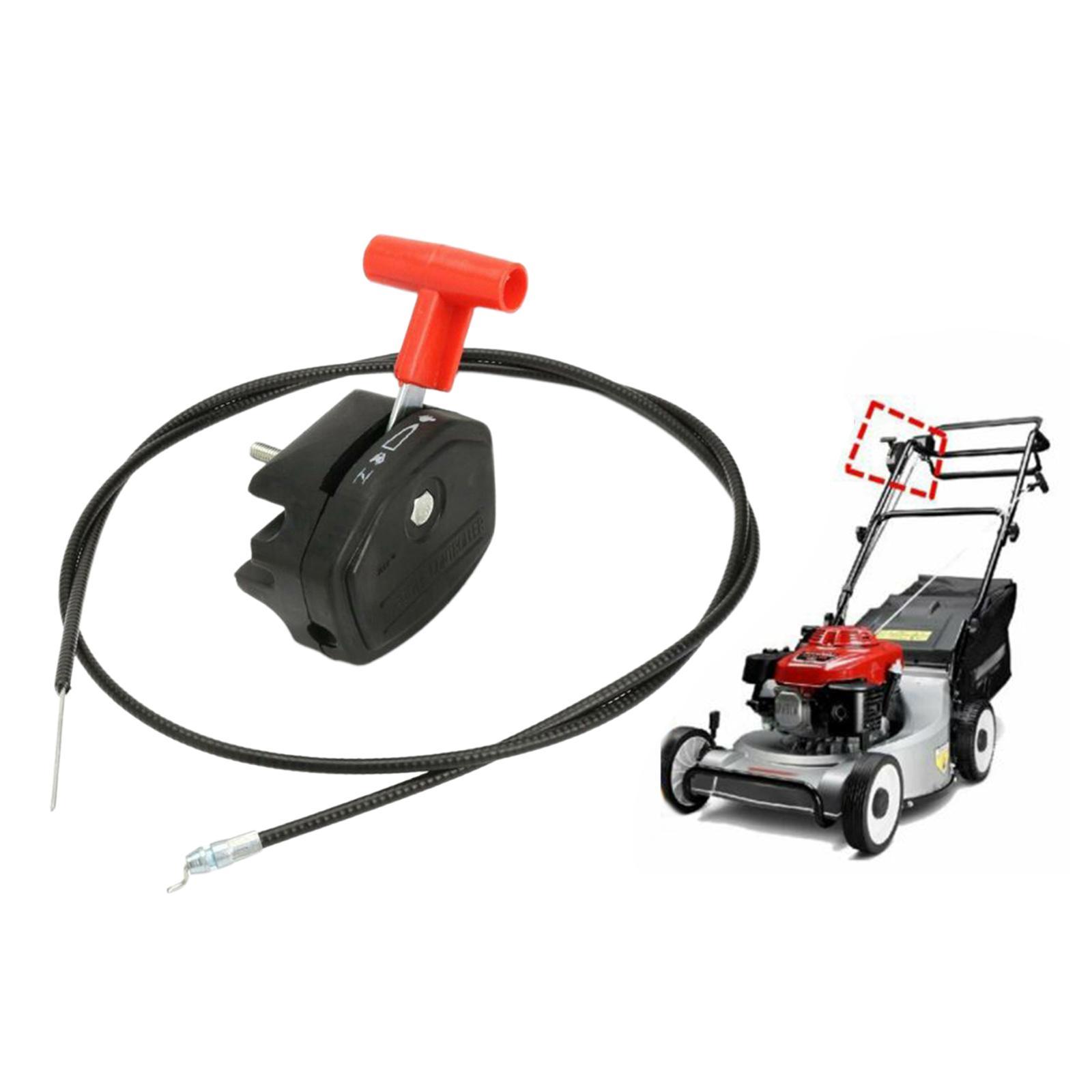 2X 150cm Throttle Cable Control Switch Lever Handle Garden Tool
