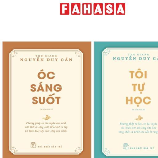 Sách - Combo Sách Óc Sáng Suốt + Tôi Tự Học (Bộ 2 Cuốn)
