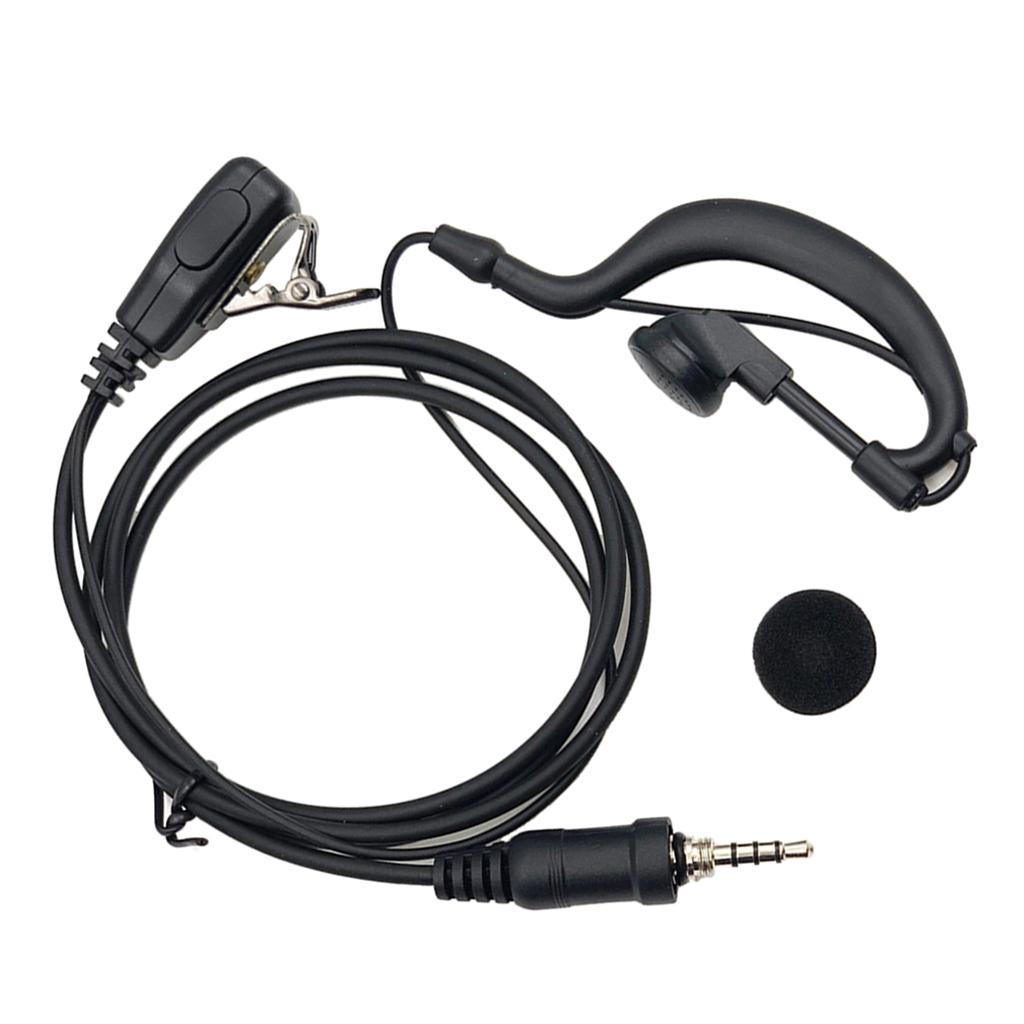 Clip Earpiece Headset for Radio VX-6E VX-6R VX-7E VX-7R VX-170