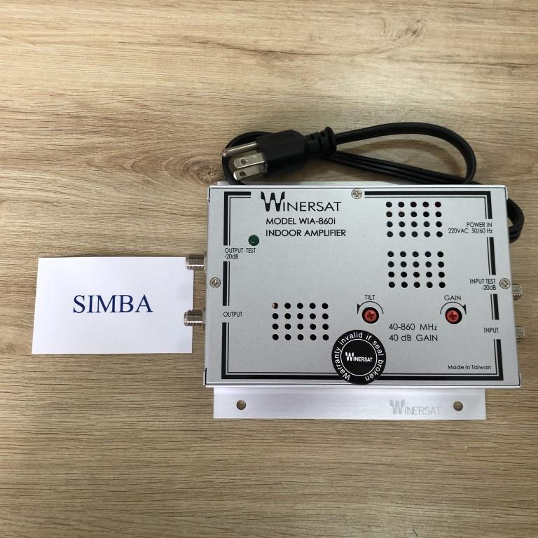 1 bộ Khuếch Đại 40db, bộ đẩy sóng, khuếch đại tivi TH Cáp, WINERSAT WIA-860i Kích Nét Cáp, hàng chuẩn