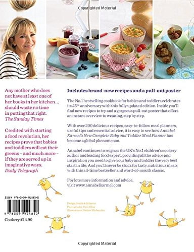 Annabel Karmel's New Complete Baby &amp; Toddler Meal Planner: 200 Quick, Easy and Healthy Recipes for Your Baby