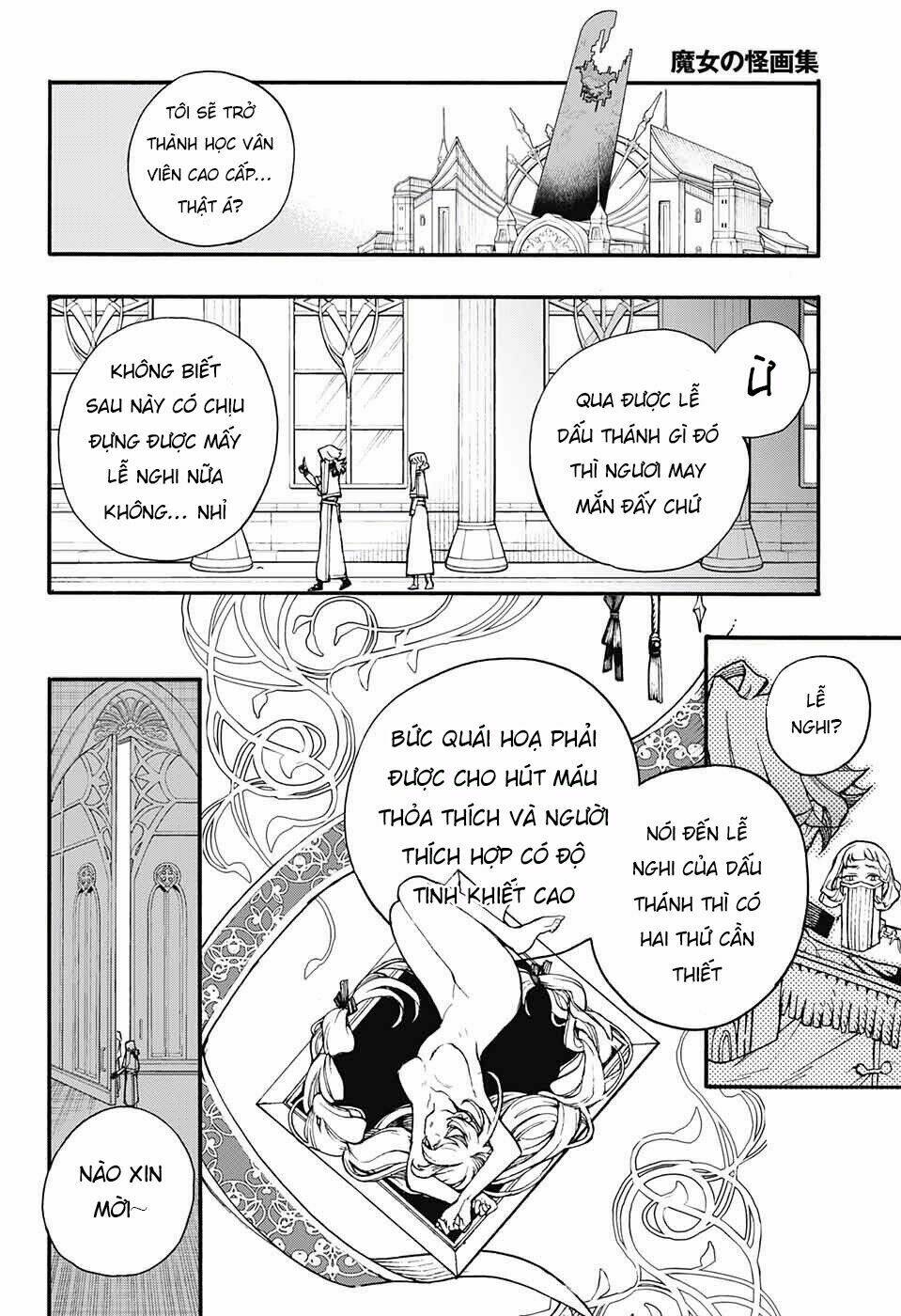 những bức họa quái dị của phù thủy chapter 8 40