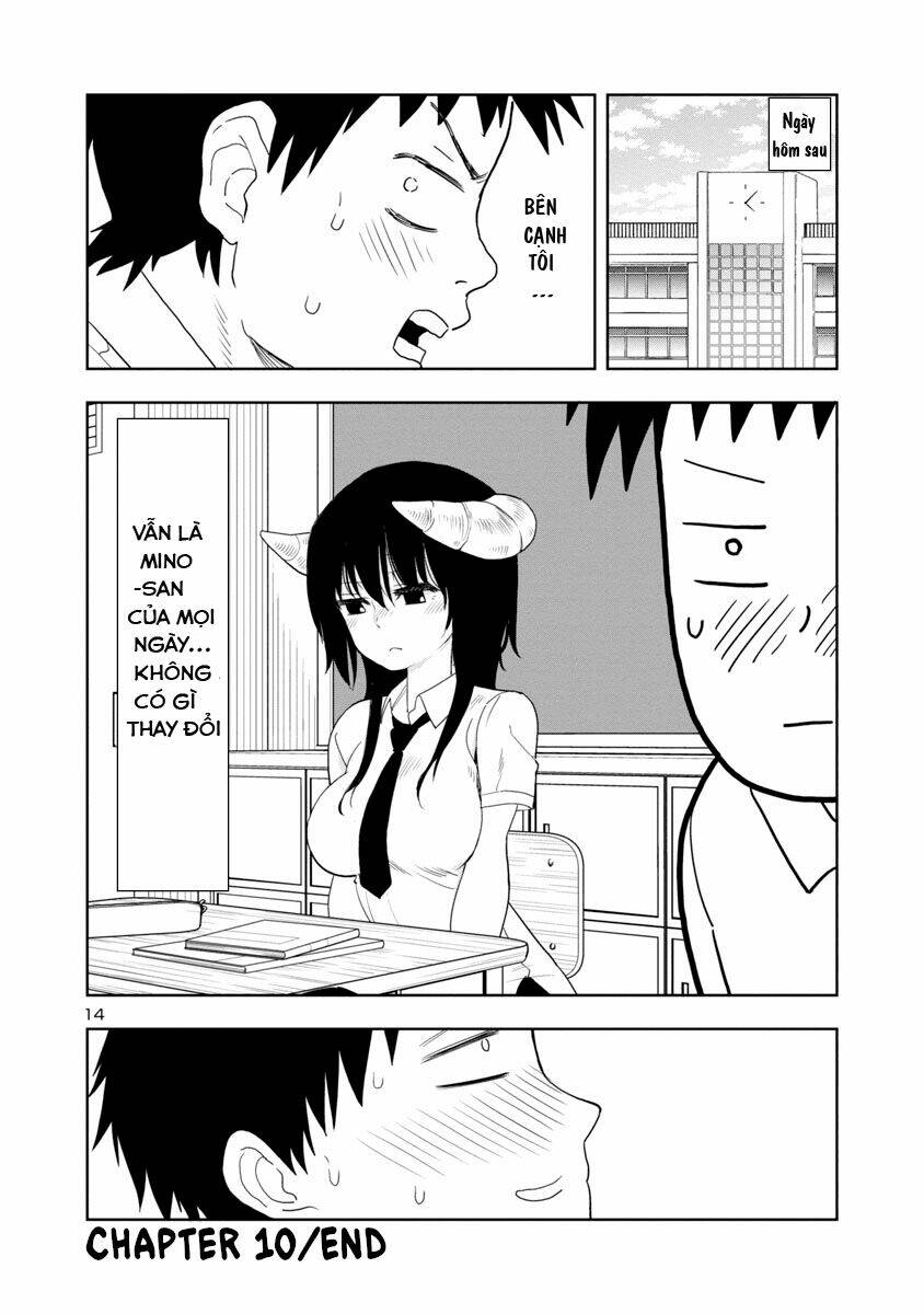 mình có thể chạm vào chỗ "ấy" của mino-san không? chapter 10 14