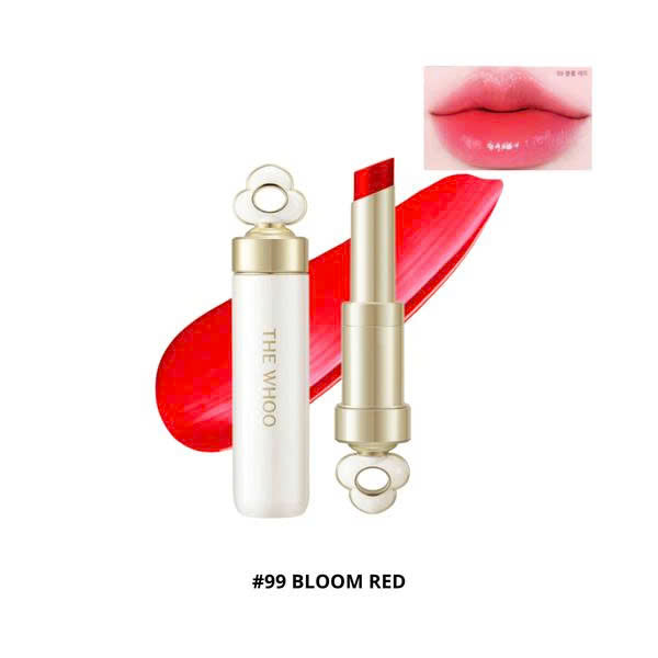 Son Dưỡng Ẩm Chống Nhăn Môi The Whoo Essential Lip Glow Balm Màu 99 Đỏ Cổ Điển