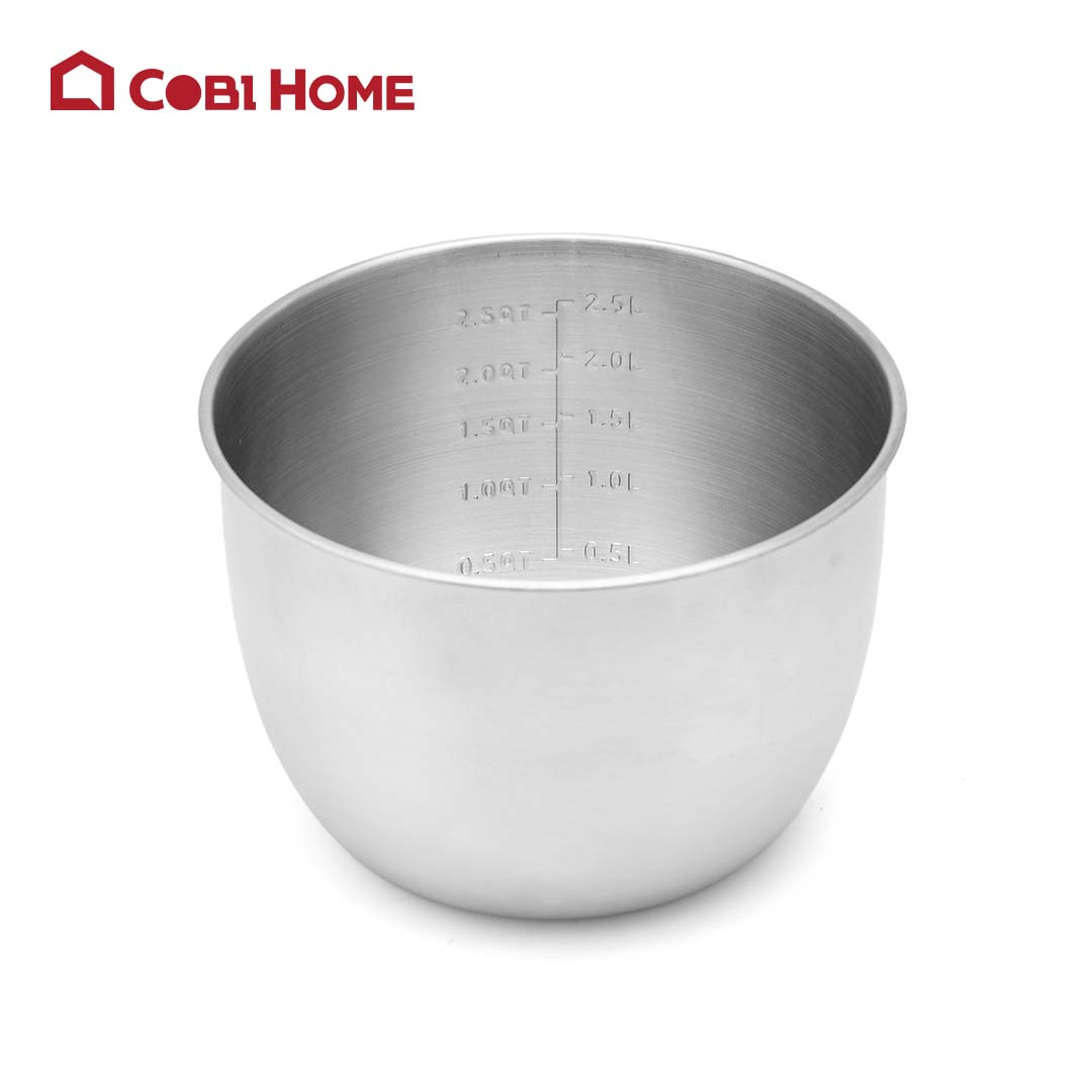 tô dánh trứng sâu lòng bằng inox 304 - 2 size