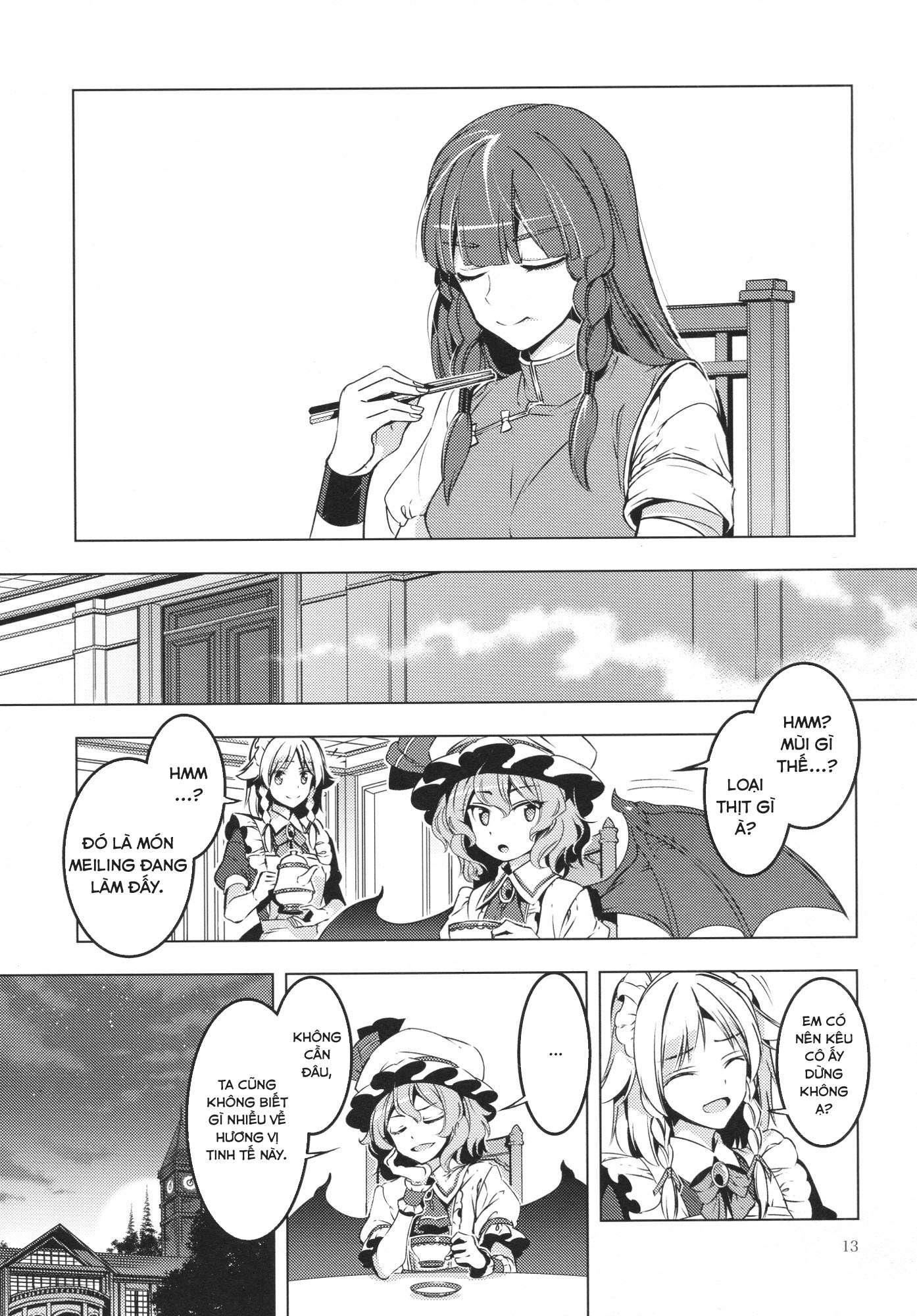 Touhou - Saigo No Bansan (Doujinshi) Chapter 0 - Trang 11