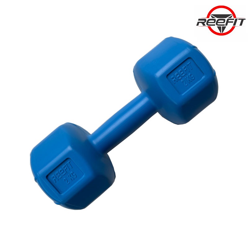 Bộ 2 VỎ TẠ nhựa tay 2kg cao cấp REEFIT