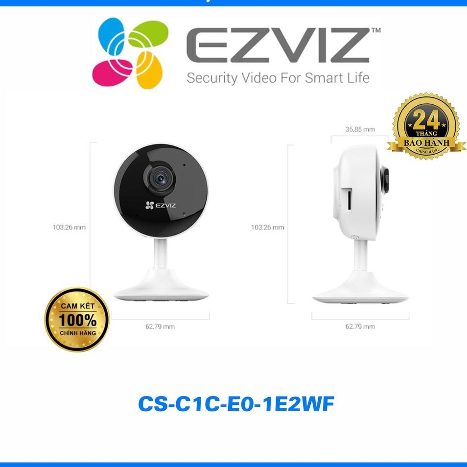 Camera wifi ezviz, camera C1C không dây quan sát ngoài trời, trong nhà, chống trộm - Hàng chính hãng