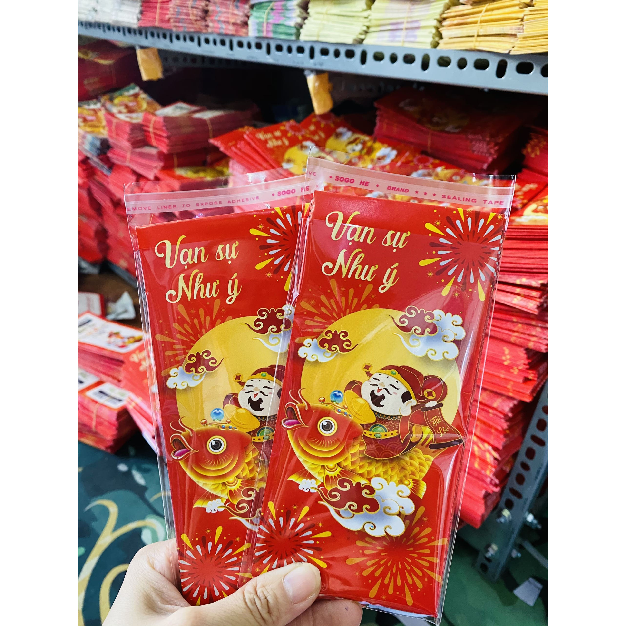 Combo 50 bao lì xì VẠN SỰ NHƯ Ý