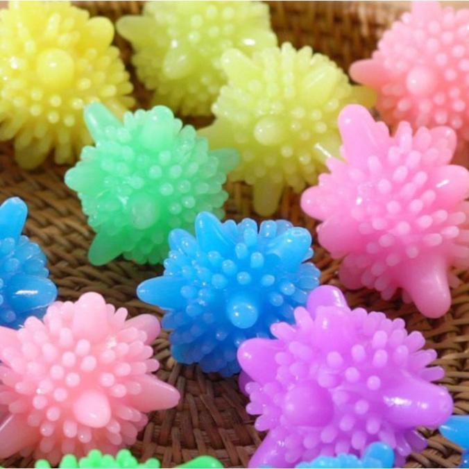 Set 10 bóng giặt gai giặt sạch giảm nhăn