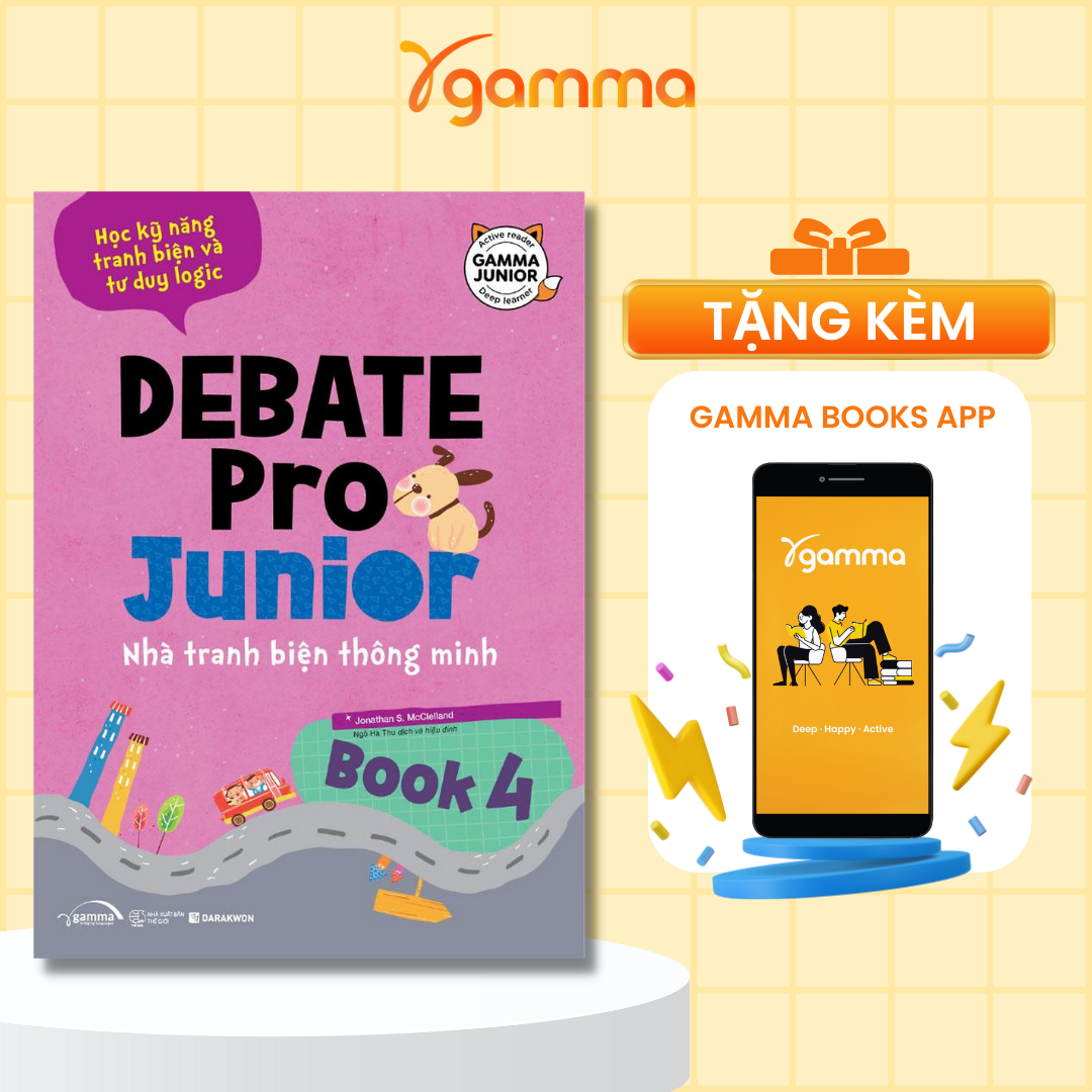 Sách Debate Pro Junior 4  Nhà Tranh Biện Thông Minh 4