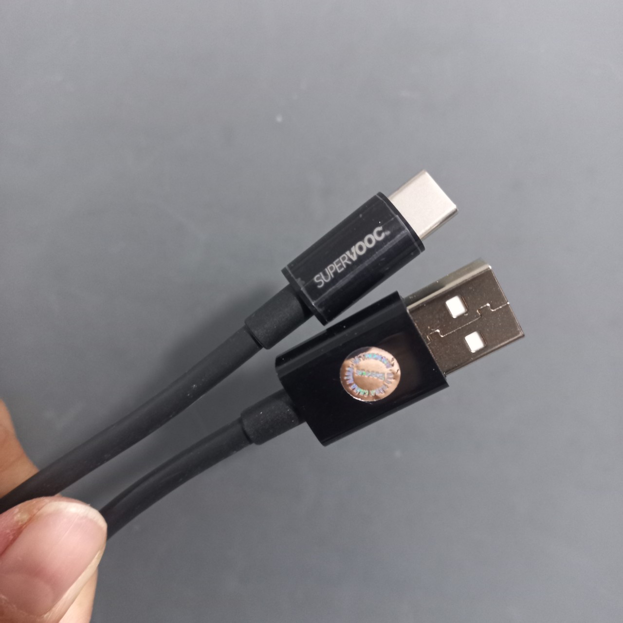 Dây cáp sạc nhanh SUPER VOOC Usb to C 65W cho điện thoại Oppo Baseus Superior Series CB000017_ Hàng chính hãng