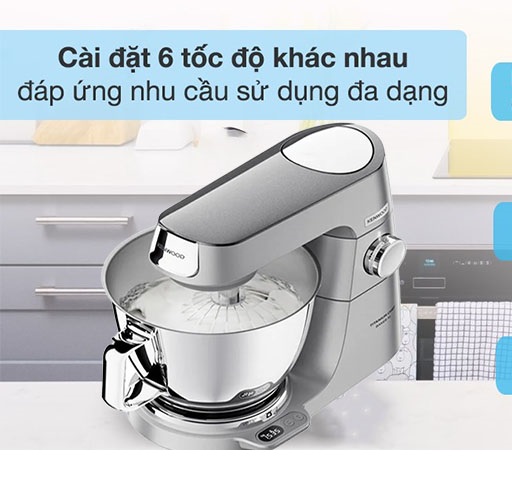 [HÀNG CHÍNH HÃNG]Máy trộn đa năng Kenwood KVL85.004SI