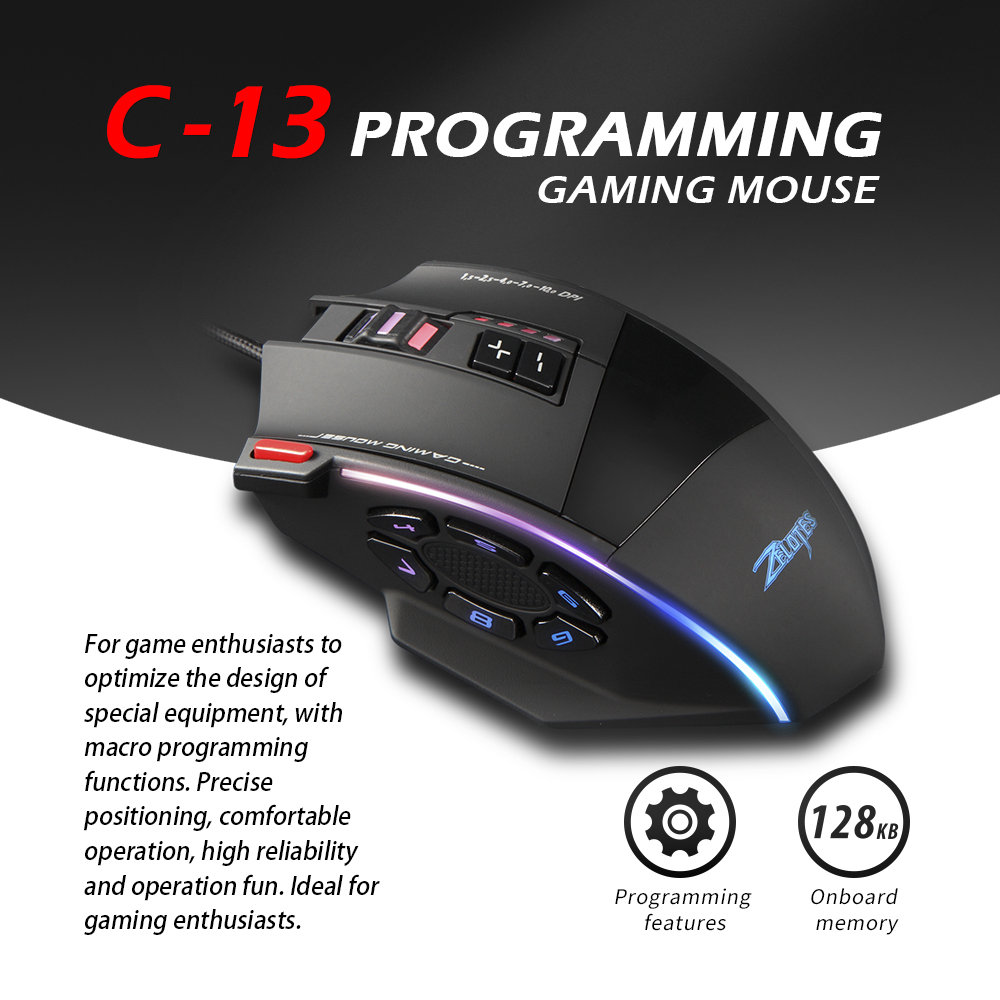 Chuột Chơi Game Zelotes C-13