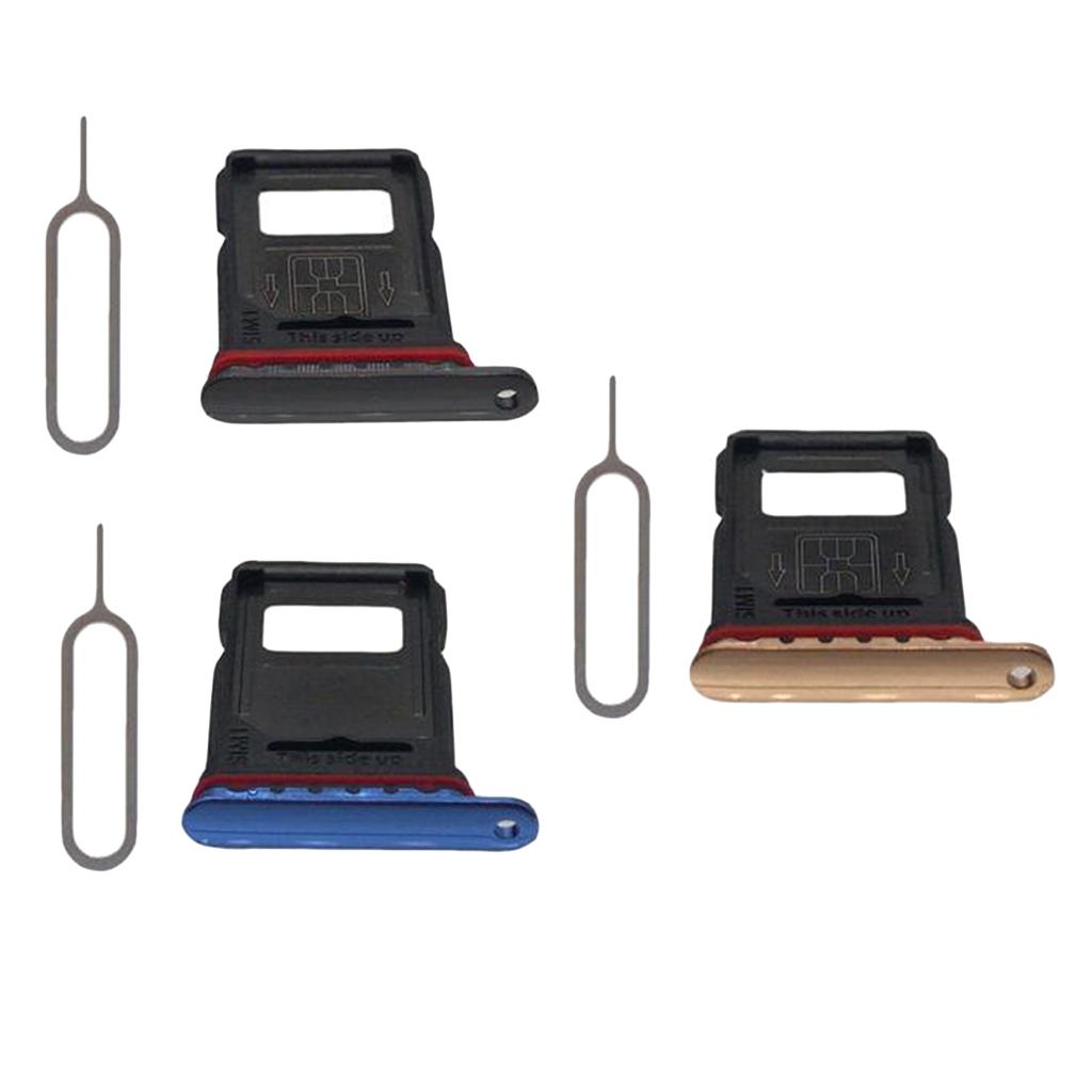 SIM Card Holder Tray Slot Holder With SIM Pin, Fit For OnePlus 7 Pro