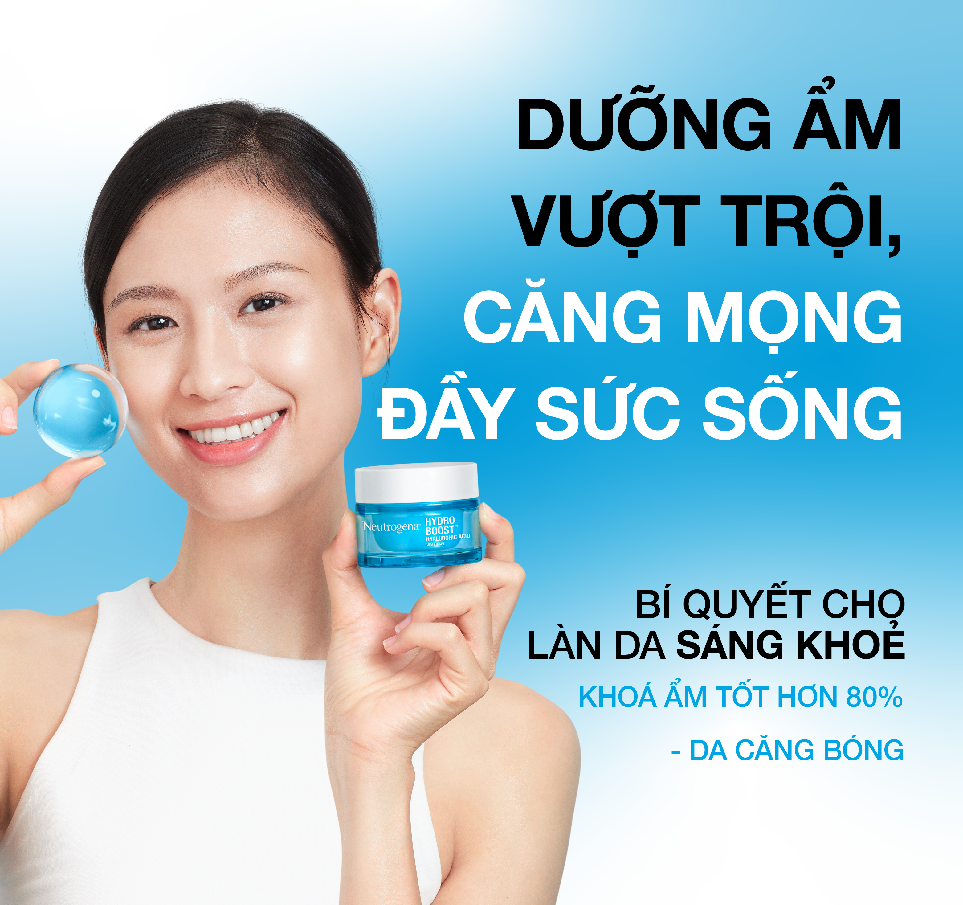 Bộ 2 Kem dưỡng cấp ẩm Neutrogena Hydro Boost Hyaluronic Acid Water Gel 50G