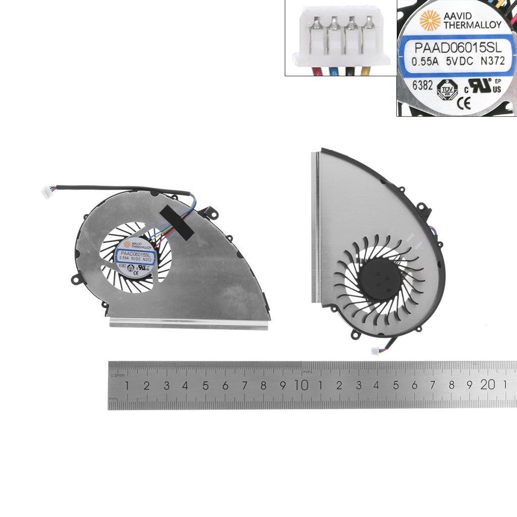 GPU Cooling Fan for MSI GE72VR GP72VR GP72MVR PAAD06015SL N372