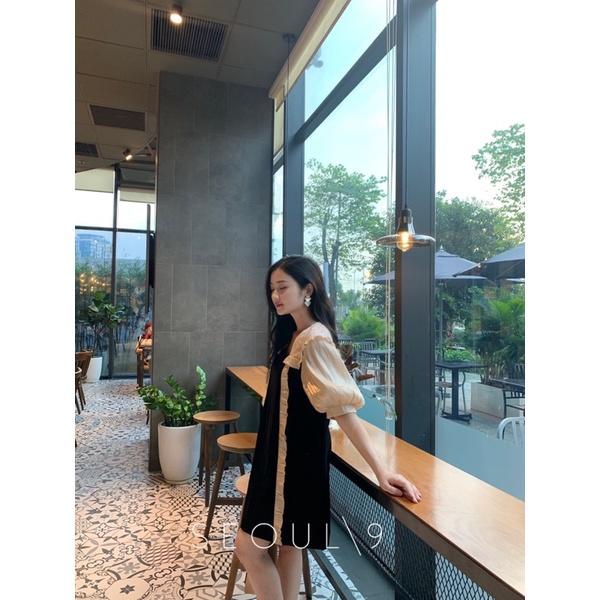 Velvet Dress - đầm nhung phối oganza tinh tế