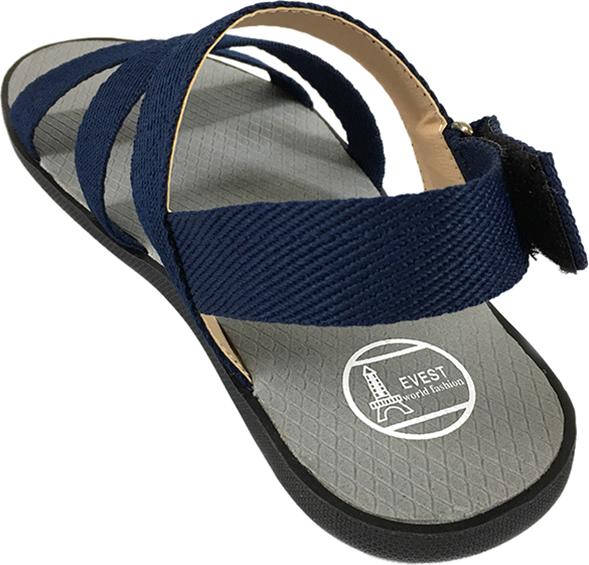 Giày Sandal 3 Quai Ngang Nam Everest EV12 A251 (Xanh Đậm)