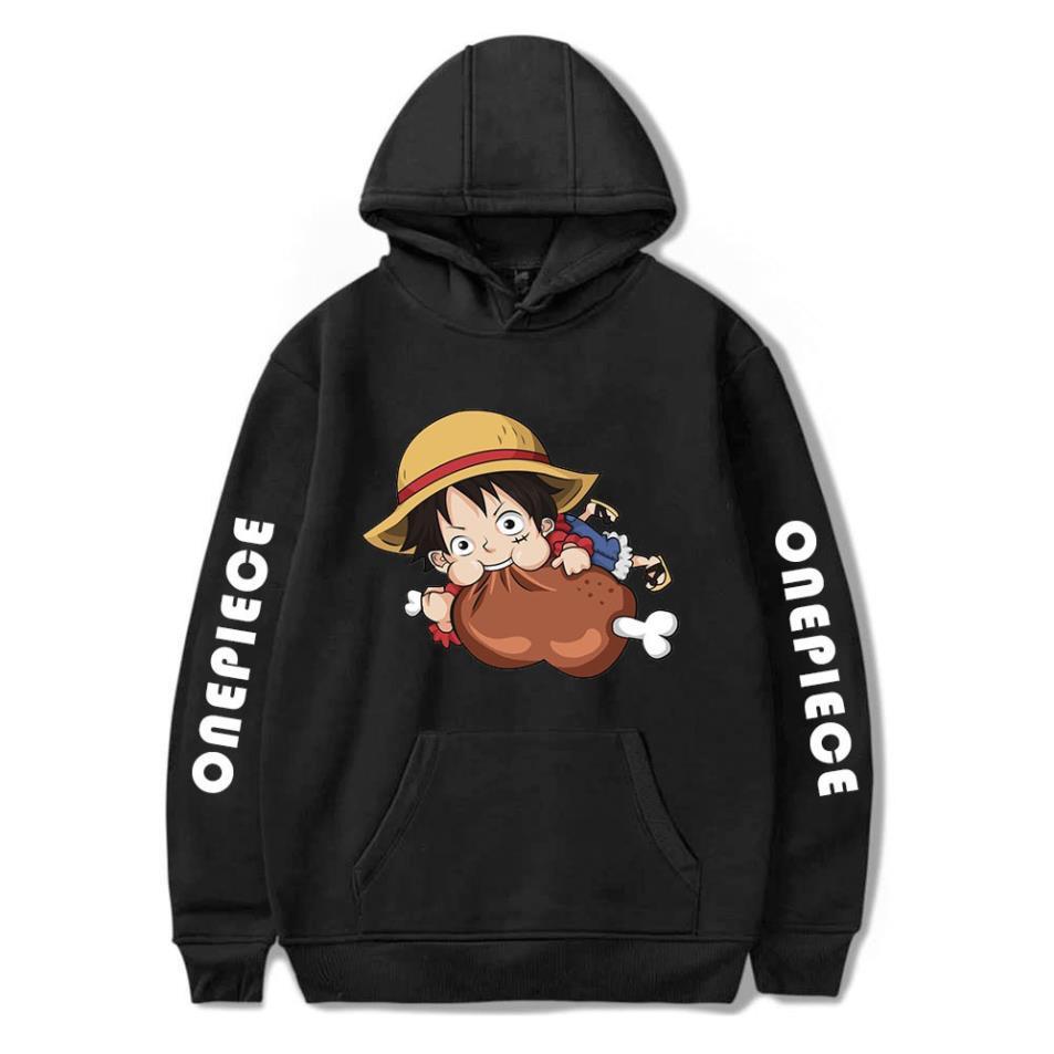 MẪU MỚI BST Áo Hoodie in hình One Piece Luffy siêu ngầu /uy tín chất lượng