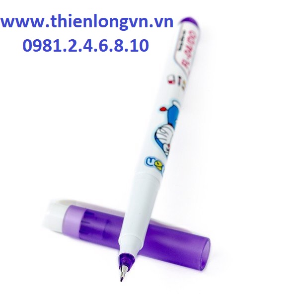 Hộp 10 cây bút lông kim Thiên Long  FL-04/DO hộp màu tím