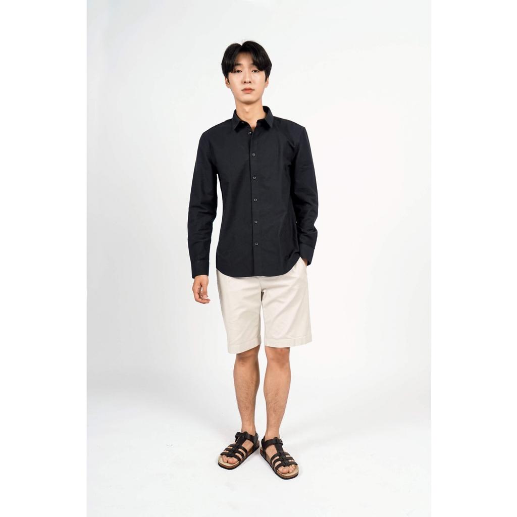 Áo sơ mi nam tay dài vải oxford 4 màu - 10F21SHL002C | LASTORE MENSWEAR