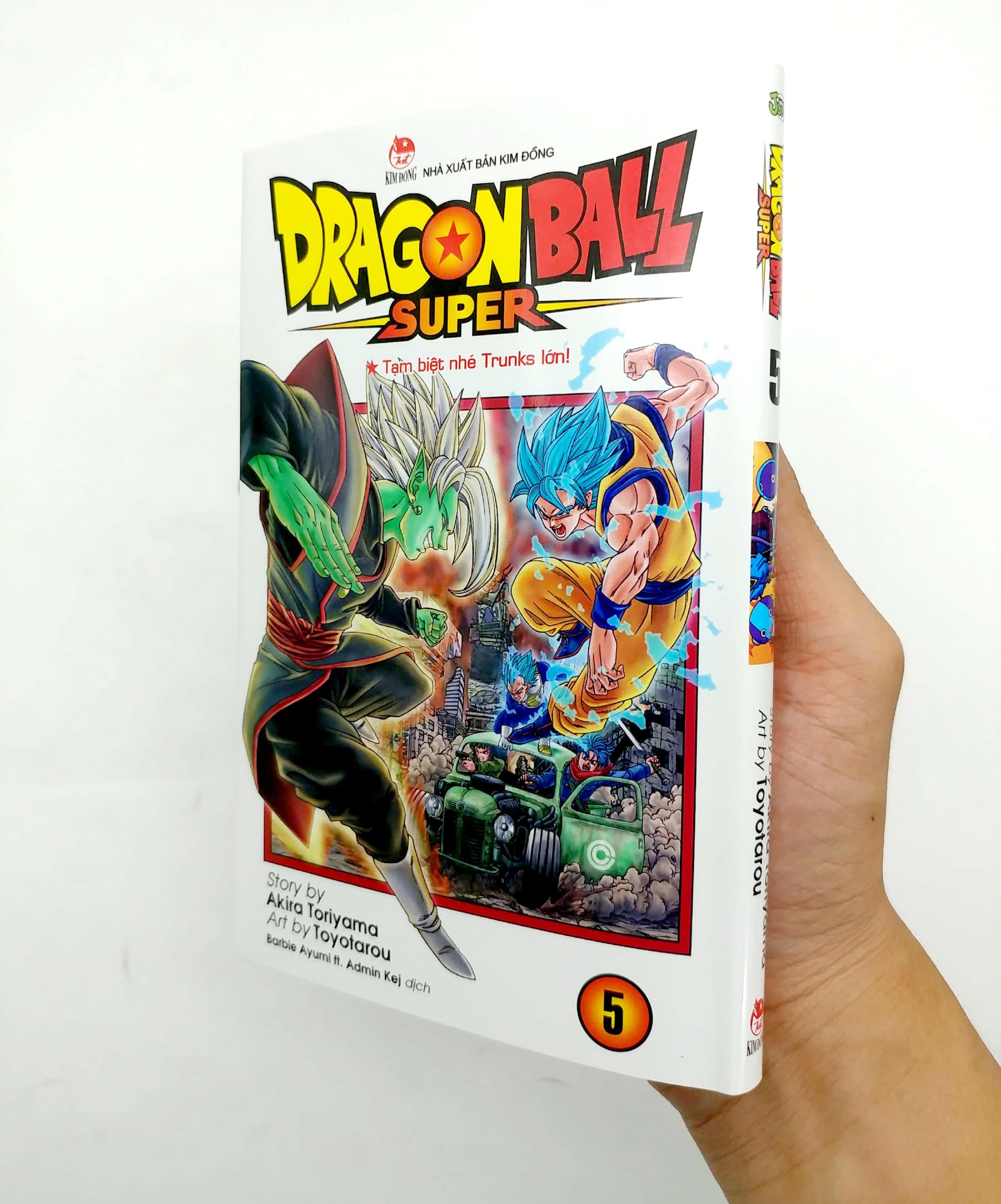 Sách - Dragon Ball Super - Tập 5 - Tạm Biệt Nhé Trunks Lớn! (Tái Bản 2025)