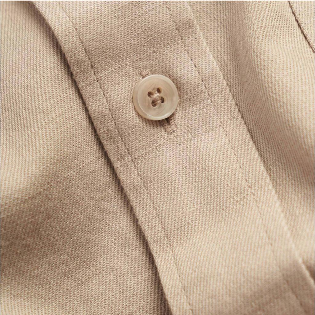 Áo Sơ Mi Jean Nam Tay Dài Trơn Form Regular - 10F22DSH001 | LASTORE MENSWEAR
