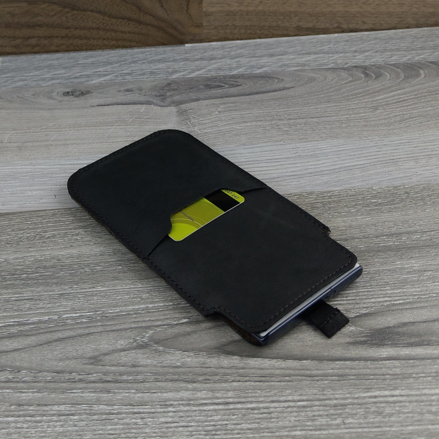 Bao Da Dây Rút dành cho Iphone 12 Da Bò