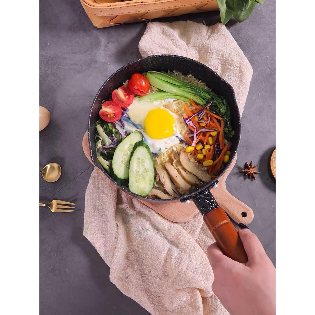 Chảo Lòng Sâu Chống Dính 18cm Loại 1 - Chảo Chống Dính Tiện Dụng Chiên, Xào, Nấu BẢO HÀNH LỖI 1 ĐỔI 1