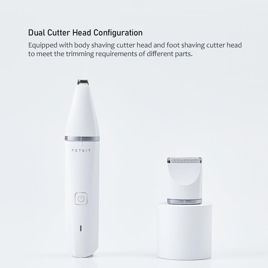 Máy Tỉa Lông Xiaomi Youpin Petkit Chuyên Dụng Cho Thú Cưng Có Đầu USB Có Thể Sạc Lại